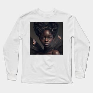 Black Fairy Long Sleeve T-Shirt